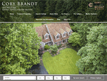 Tablet Screenshot of corybrandt.com